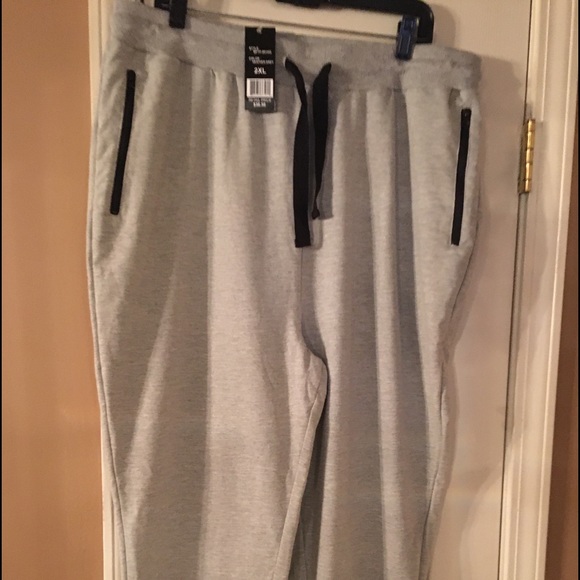 Wicked Stitch 2Xl grey sweat pants/Joggers NWT - Picture 2 of 7